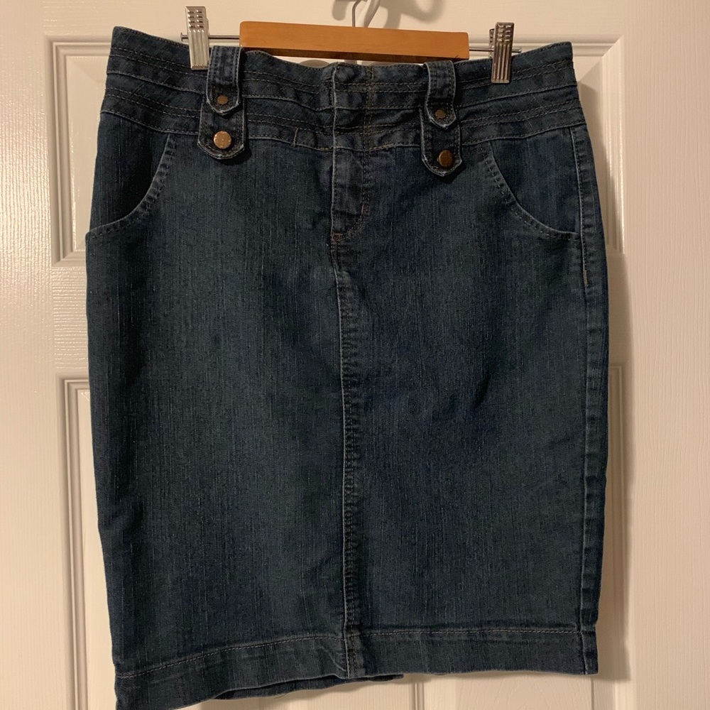 Jean skirt